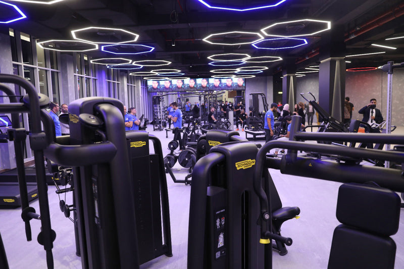 Slider image for Khabib Gym Selects Cyclops Lighting, Madrix, and VisioTekk