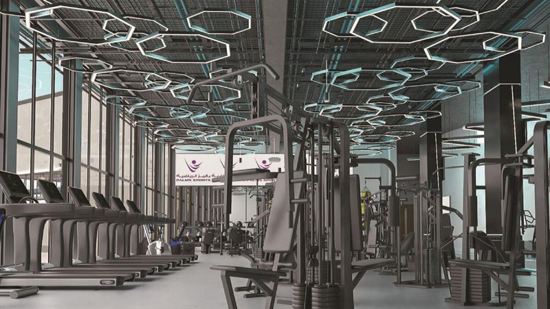 Slider image for Khabib Gym Selects Cyclops Lighting, Madrix, and VisioTekk