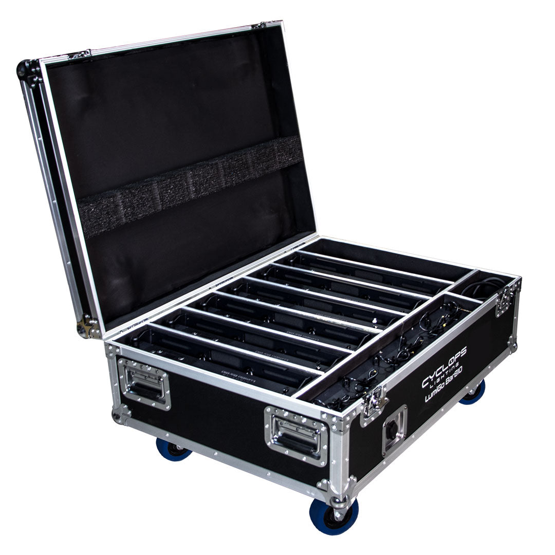 Cyclops Lighting Flight Case - LUMIGO™ BAR810 - 8 Fixtures
