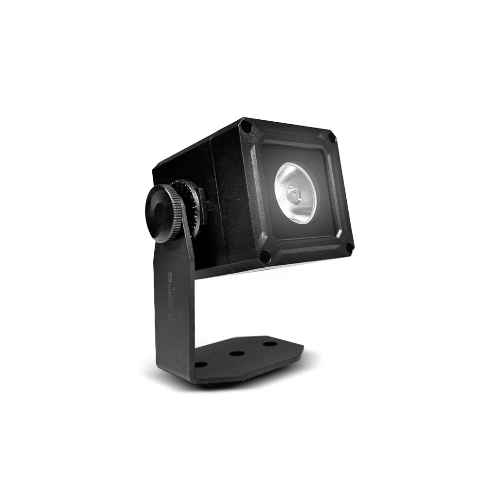 Cyclops Lighting LumiGo™ CUBE120 - Battery-Operated IP65 LED spotlight (wireless CRMX & App Control)