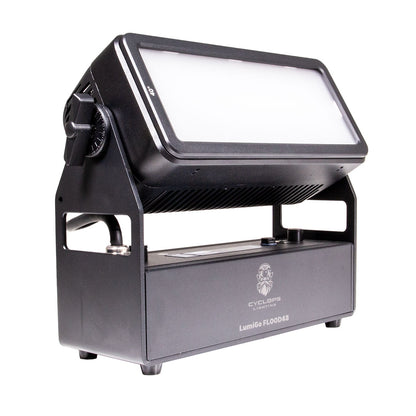 Cyclops Lighting LumiGo™ FLOOD48 - Battery-Operated IP65 60x8W RGBL FX & Pixel Mapping Wash (wireless CRMX & App Control)