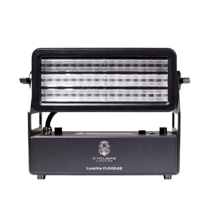 LumiGo™ FLOOD48 - Battery-Operated IP65 60x8W RGBL FX & Pixel Mapping Wash with wireless CRMX & APP Control
