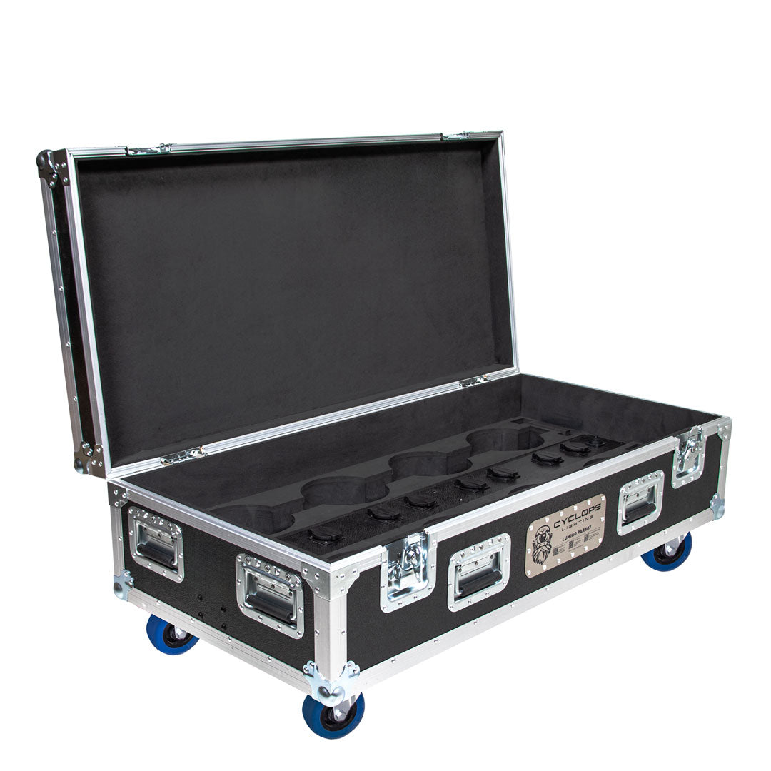 Cyclops Lighting Flight Case - LUMIGO™ PAR407 - 8 Fixtures
