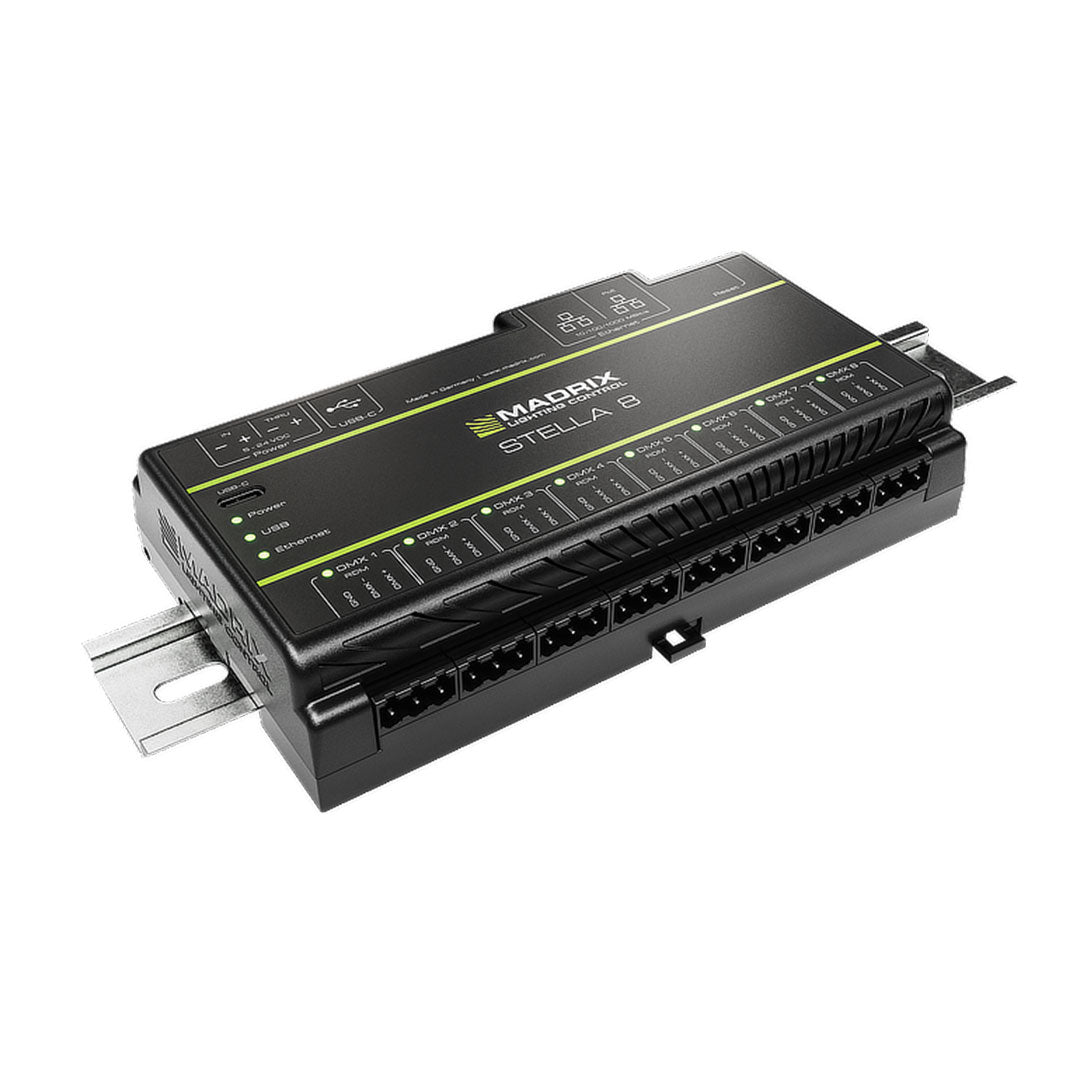 MADRIX STELLA 8 - 8-Port DMX Network Node with RDM