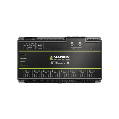 MADRIX STELLA 8 - 8-Port DMX Network Node with RDM