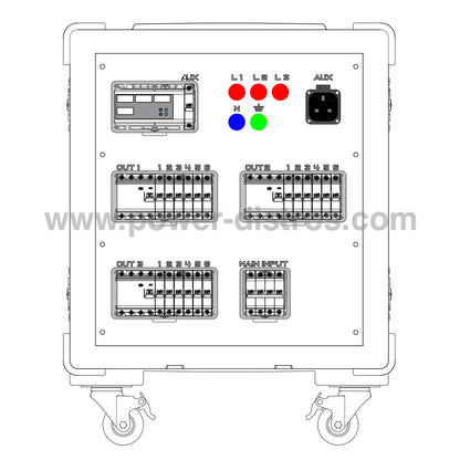 MD63-160RCD - 63A Main Distribution Box - RCD Protection Level