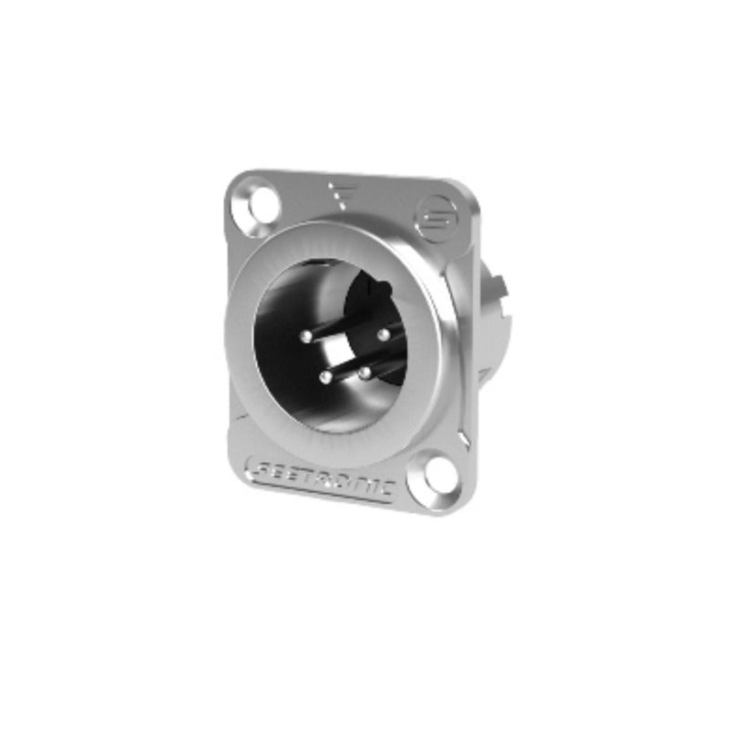 Seetronic - XLR - Chassis Connector 4-Pin Male - MJ4F2C
