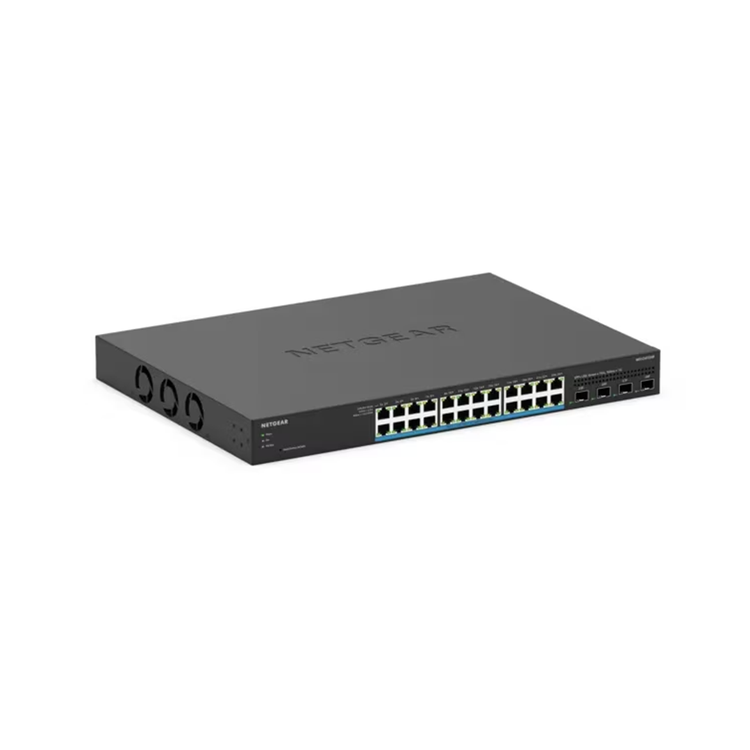 MS324TXUP- 24-Port Multi-Gigabit (2.5G) Ethernet Ultra60 PoE++ Smart Switch with 4 SFP+ Ports