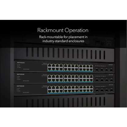 MS324TXUP- 24-Port Multi-Gigabit (2.5G) Ethernet Ultra60 PoE++ Smart Switch with 4 SFP+ Ports