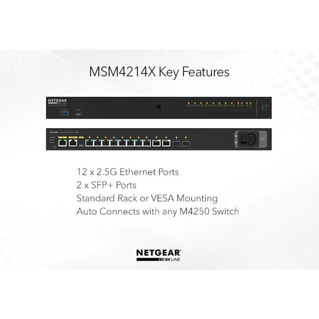 AV Line MSM4214X Fully Managed M4250
