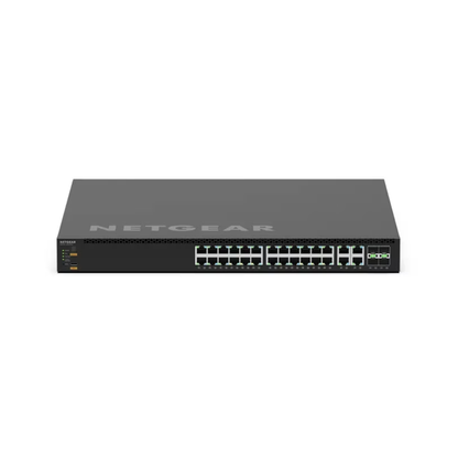 MSM4332 - 24x2.5G, 4x10G/Multi-gig PoE++ (522W base, up to 2,520W) and 4xSFP28 25G Managed Switch
