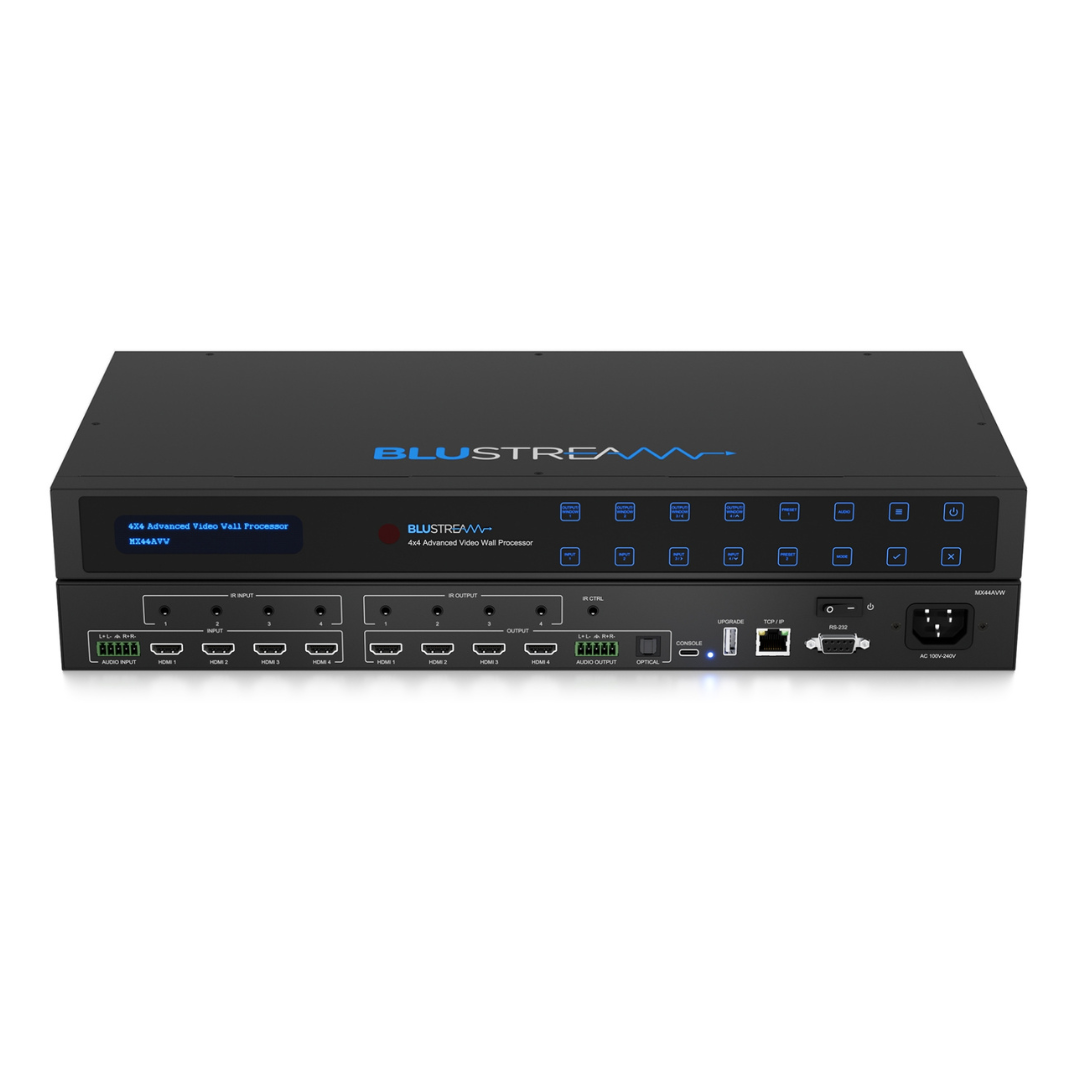 MX44AVW - 4x4 Advanced Video Wall Processor