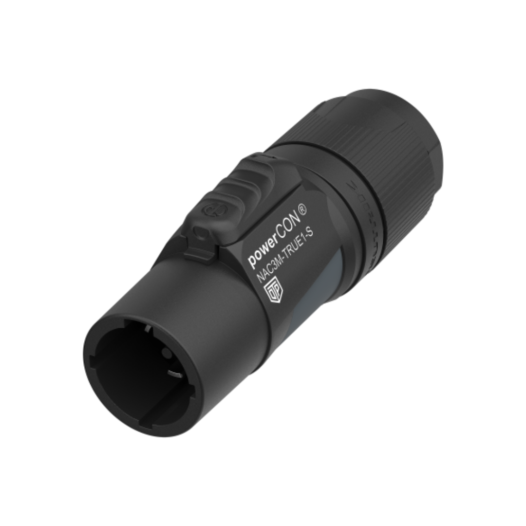 Neutrik - NAC3M-TRUE1-S - powerCON TRUE1, locking male cable connector with breaking capacity (CBC), small