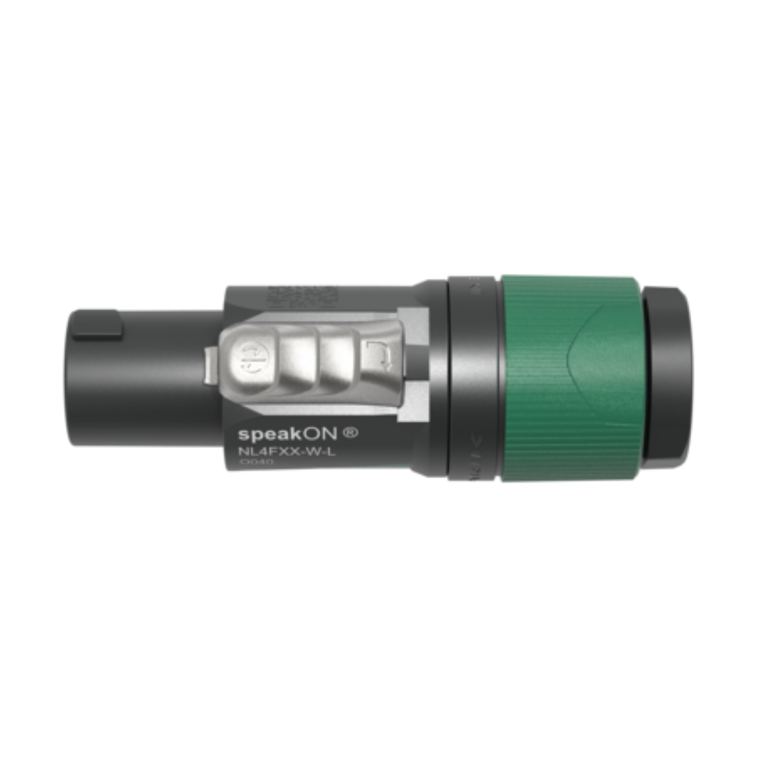 Neutrik - NL4FXX-W-L - SpeakON Cable con. 4-pole, IP65, large - FXX Series