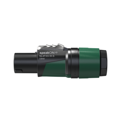 Neutrik - NL4FXX-W-S - SpeakON cable connector 4-pole, IP20, small - FXX Series