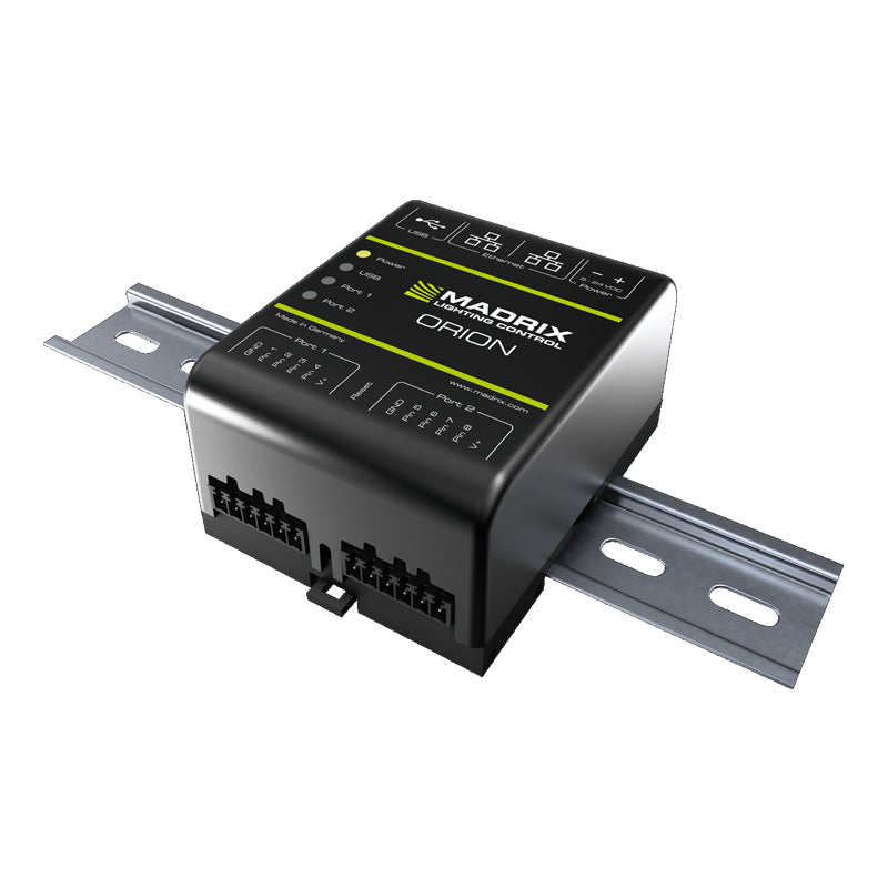 MADRIX ORION - 8 Analog Inputs to 16-bit DMX