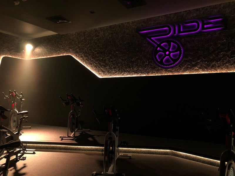 Slider image for RIDE Spinning Studio creates an immersive audiovisual experience