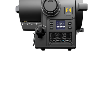 ROXX ICON F4 - Fresnel, Black, Incl. 8-way barndoors