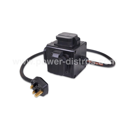 13amp Input, 4 x 13amp Outputs Stage Box - SBC13-01B