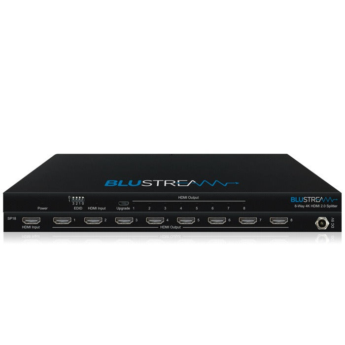 SP18 - 8-Way 4K HDMI 2.0 HDCP 2.2 Splitter with EDID Management