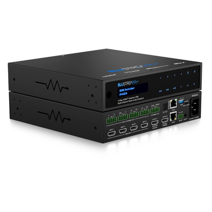 SW42DA - 4-Way HDMI Switcher with Multi-Channel Dante Audio Breakout