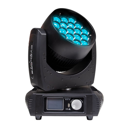 SPARKLY WASH 19 -  19x15W RGBW LED Zoom Wash Moving Head