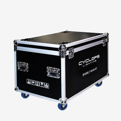 Flight Case - SPARKLY WASH 37  - 4 fixtures
