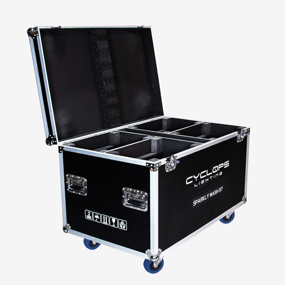 Flight Case - SPARKLY WASH 37  - 4 fixtures