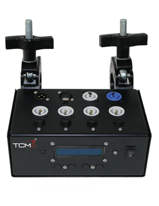 DMX power Switchpack - 4x powercon channels