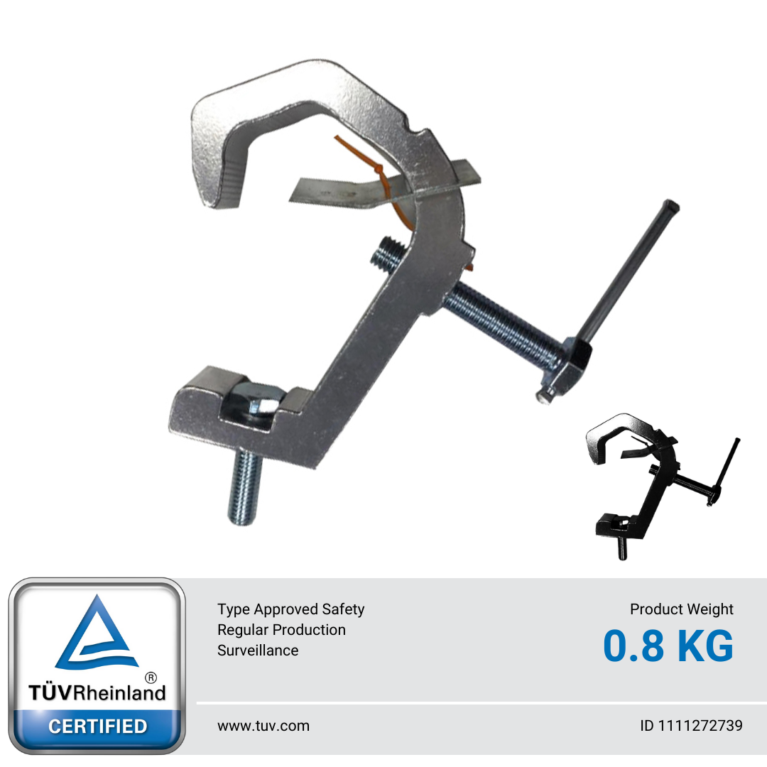C-Clamp Quick Coupler for 50 mm Tube - 150 Kg - TT-CLM-82