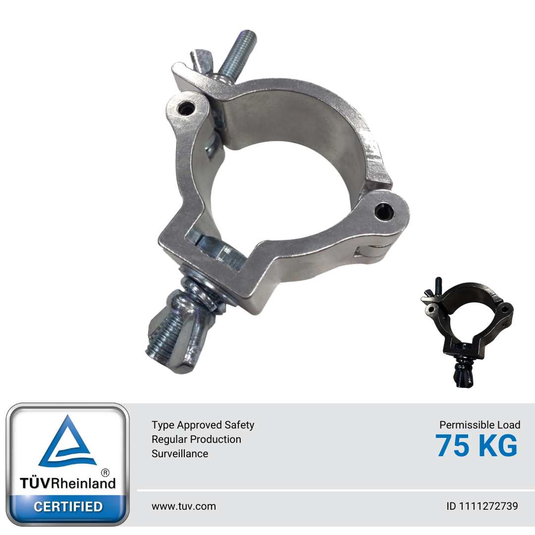 Half Coupler Clamp for 50 mm Tube - 75 Kg - TT-CUP11