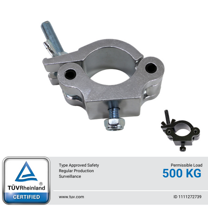 Half Coupler Clamp for 50 mm Tube - 500 Kg - TT-CUP15-T50W50