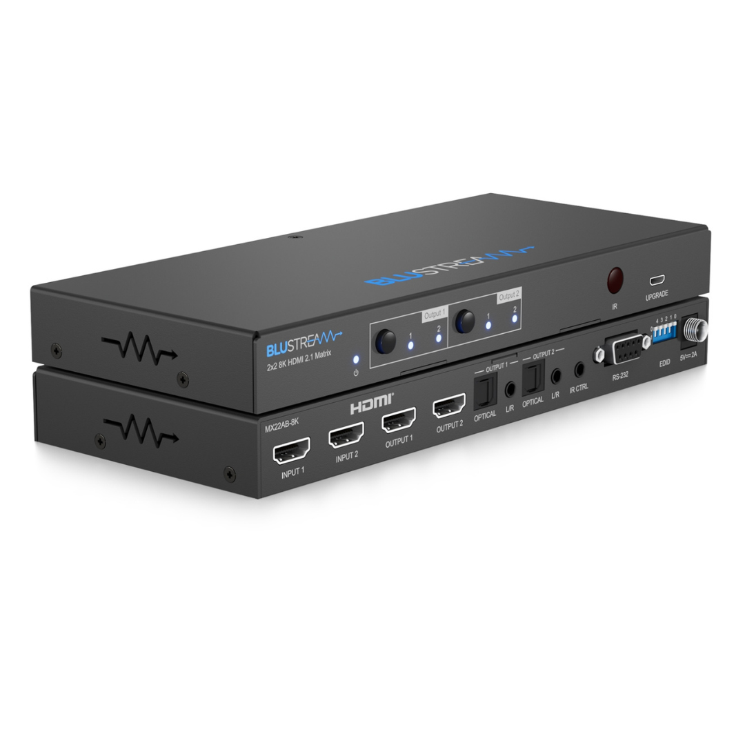 MX22AB-8K - 2x2 8K HDMI 2.1 Matrix