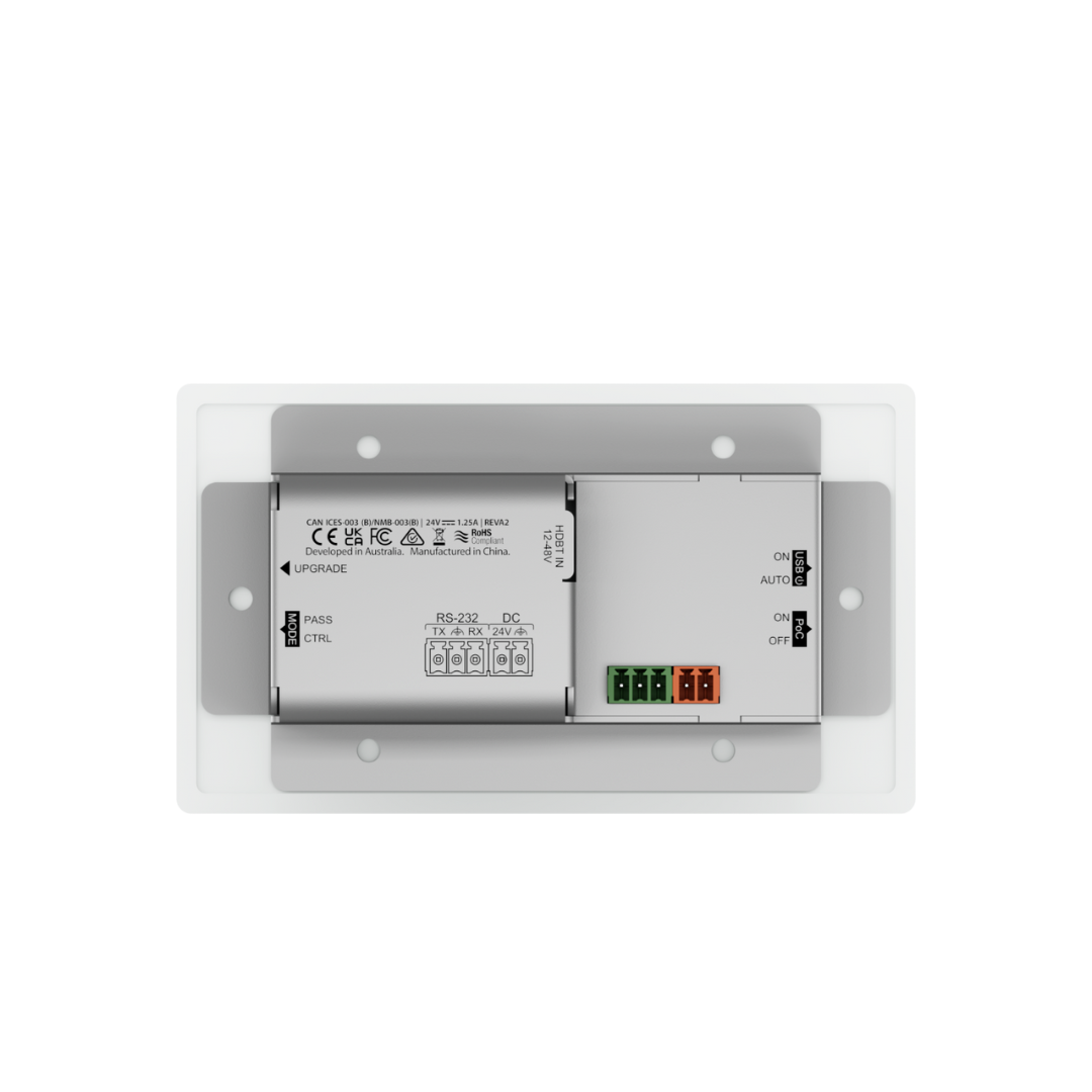 UEX3D-WP-EU- USB 3.2 Gen1 HDBaseT™ Extender EU Wall Plate - Device