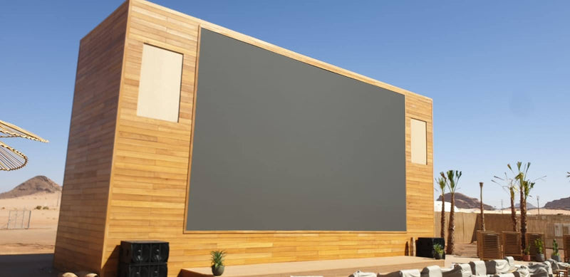 Slider image for Outdoor Desert Cinema Opens with K-Array and Visiotek