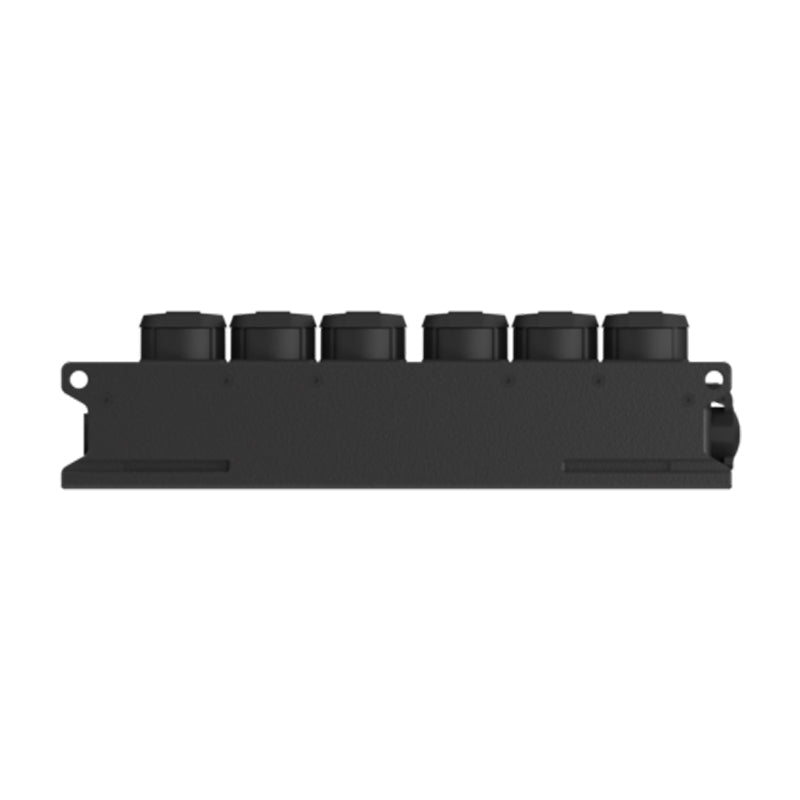Power Strip - IN: 1 x powerCON® TRUE1® TOP, OUT: 6 x Schuko - XO CPPSE6RD-TT