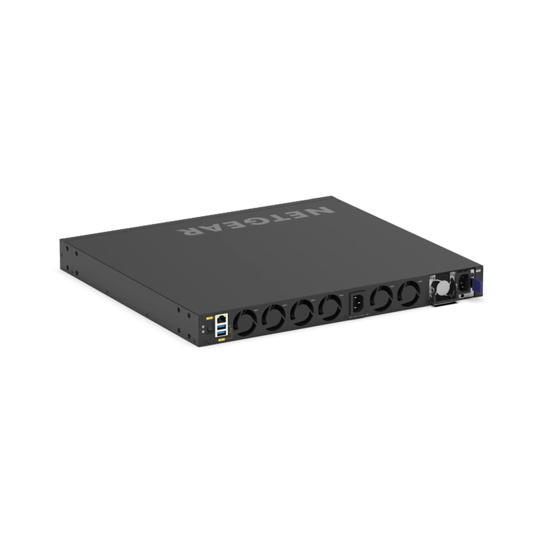 XSM4340V 24x10G/Multi-Gig PoE++ (290W base, up to 1,770W), 8xSFP+ and 8xSFP28 25G Managed Switch
