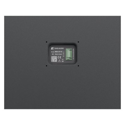 DAS Audio MIA-S115 - Low-Profile Band-Pass Subwoofer