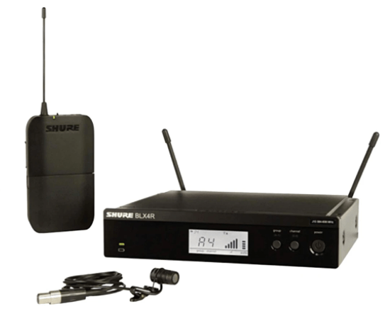 Wireless headset microphone