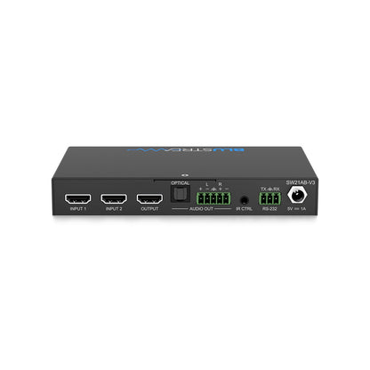 Blustream SW21AB-V3 - 2-Way 4K HDMI 2.0 Switch
