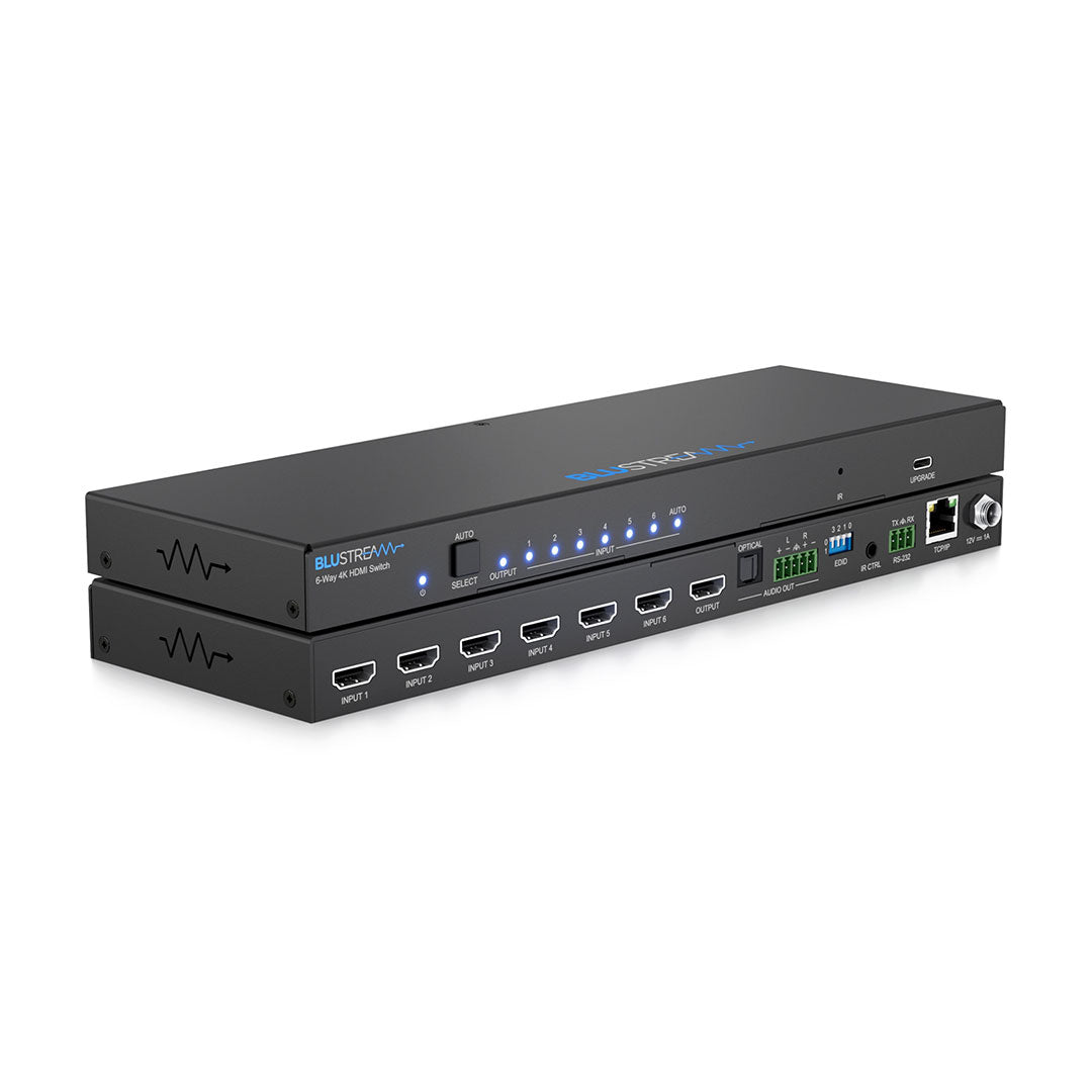 Blustream SW61AB - 6-way 4K HDMI 2.0 Switch