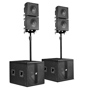 KRX402 – Powered Mid-high 12” Speakers
