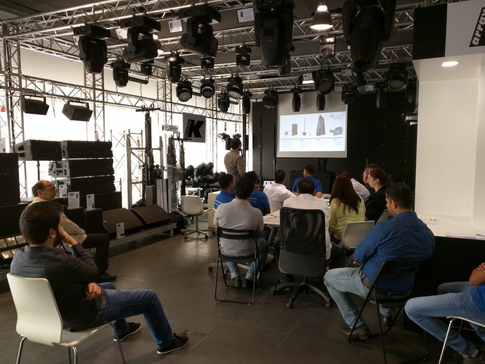 Procom organizes training on K-array sound systems in Dubai