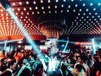 VII Club in Dubai, using Madrix for Unique pixel mapping ceiling and 3D chandelier