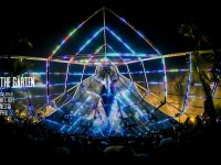 The Gärten, outdoor club in Lebanon, using MADRIX for LED Pixel Mapping of the full "temple" skeleton