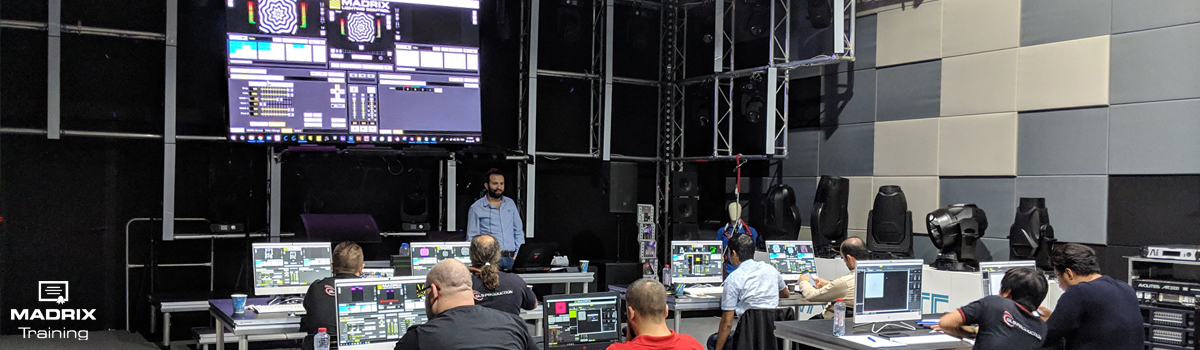 Procom Training Center finishes the first of a series of Madrix In-depth Training