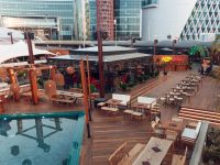 Soho Garden Lights up its Outdoor Venue All Year Long with Cyclops Lighting