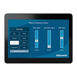 T 10 Glass Touchscreen Symetrix Front