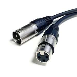 DMX XLR Cable 3 Pin Male to Female AWG 24