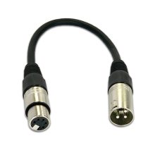 DMX XLR Cable Adapter 3 Pin Male to 5 Pin Female 20cm